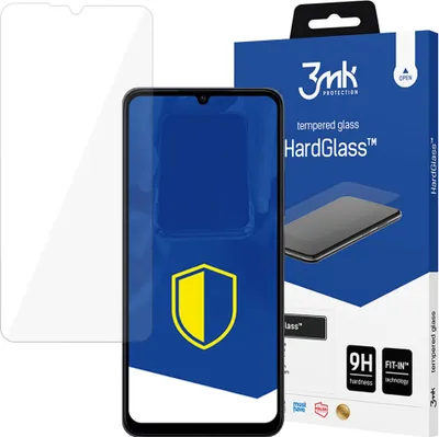 Imagen del producto de Protector de pantalla de vidrio templado HardGlass de 3mk para Xiaomi Redmi 13C / 13C 5G / POCO C65, 0,3 mm, dureza 9H