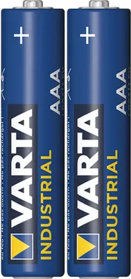 Produktbild von Varta Industrial Pro, Einwegbatterie, AAA, Alkali, 1,5 V, 2 Stück(e), 22 mm