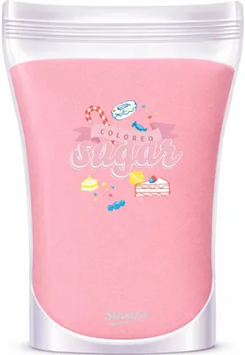 Produktbild von Dekorzucker Zucker Rosa Rosé 1 kg für Torten, Zuckerwatte und Popcorn