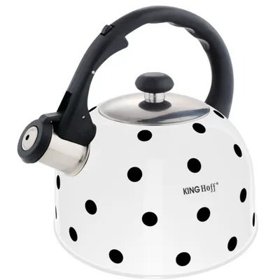 Image de Kinghoff bouilloire émaillée a pois 2,6l KH1053