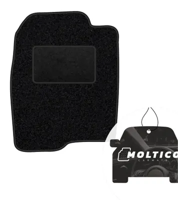 Immagine prodotto di Tappetini per auto, in velluto, compatibili con: Mazda 2 I (2003-2007)