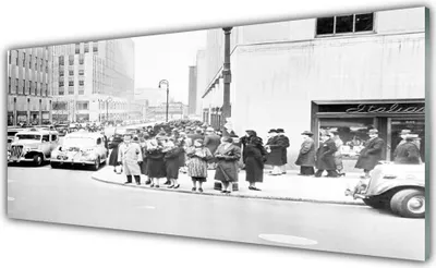 Produktbild von Acrylglasbilder 125x50 Wandbild Druck Stadt Gebäude
