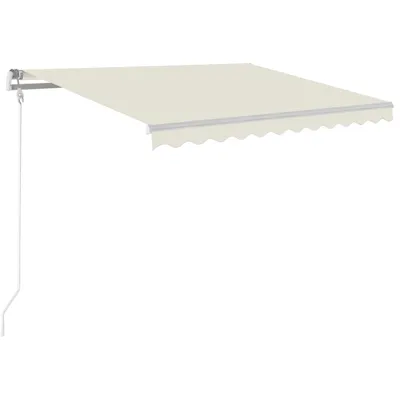 Immagine prodotto di Tenda Automatica con Sensore Vento e LED 300x250 cm Crema