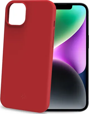Zdjęcie produktu dla Celly CROMO1053RD, Pokrowiec, Apple, Apple iPhone 15, 15,5 cm (6.12"), Czerwony