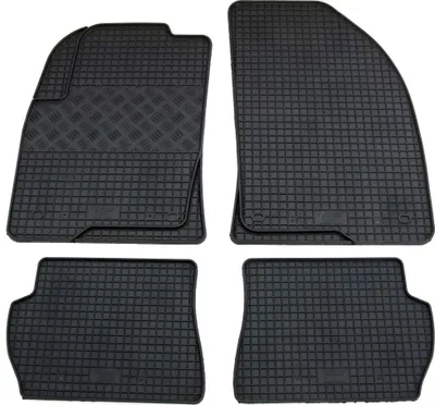 Produktbild von Rigum Gummi Fußmatten Set für Ford Fiesta MK6 Typ JH1 / JD3, Mod. Bj. 2001-2006