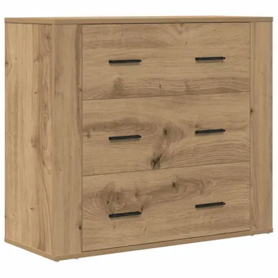 Produktbild von Sideboard Artisan-Eiche 80x33x70 cm Holzwerkstoff