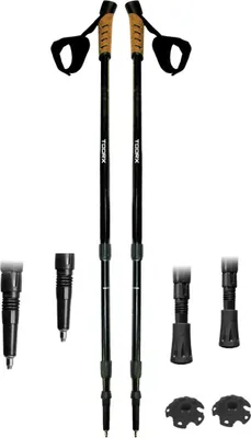 Immagine prodotto di Toorx Fitness Bastone da passeggio - Telescopico regolabile - Nordic Walking - Leggero - 2 pezzi