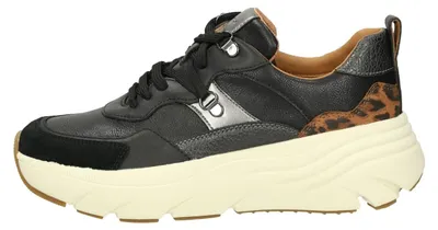 Produktbild von Geox Woman D DIAMANTA Sneakers Black/Cognac 36_EU