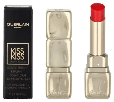 Produktbild von Guerlain KissKiss Shine Bloom, Koralle, Peach Kiss, 1 Farben, Färbung, Feuchtigkeitsspendend, Frauen, Glanz
