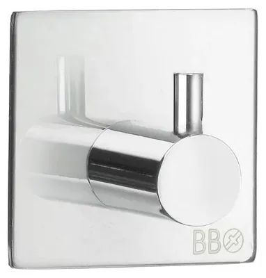Produktbild von Smedbo Design Haken in Edelstahl verchromt, Selbstklebend BK1105