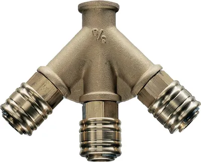 Produktbild von ewo X-Verteiler DN 7,2 Anschluss G 1 / 2 innen Messing 13mm - 128055