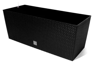 Produktbild von Blumenkasten 30 Liter mit Bewässerung in Anthrazit 60 x 25 x 24 cm