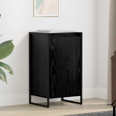 Produktbild von vidaXL Sideboard Schwarz Eichen-Optik 43 x 36 x 75,5 cm Holzwerkstoff