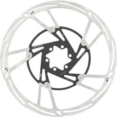 Produktbild von Jagwire Bremsscheibe Pro LR2 6-Loch 220 mm Silber - maximale Bremsperformance