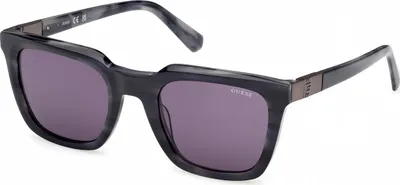 Produktbild von Guess GU00279 Blue/horn 51/23/140 Herren Sonnenbrillen
