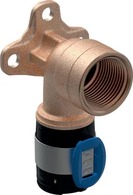 Produktbild von Geberit Anschlusswinkel FlowFit d= 20mmxRp 3/8x36mm, 90Grad