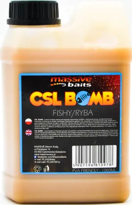 Obrázek produktu pro Tekuté návnady CSL Boomb Fishy 1l