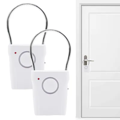 Zdjęcie produktu dla Alarm do drzwi, 120 dB, system alarmowy do drzwi, alarm do okien, 2 sztuki