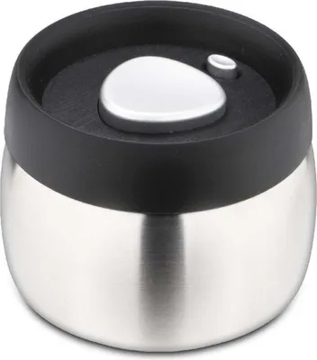 Produktbild von Weis 15970 Edelstahl Vorratsdose mit Vakuumierfunktion 450ml