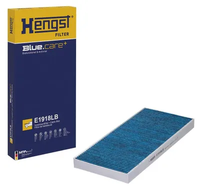 Productafbeelding van HENGST E1918LB Interieurfilter, pollenfilter, geschikt voor MERCEDES-BENZ A-klasse (W169), met actieve kool