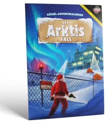 Produktbild von CRIMECASES Rätsel-Adventskalender: Der Arktis Fall