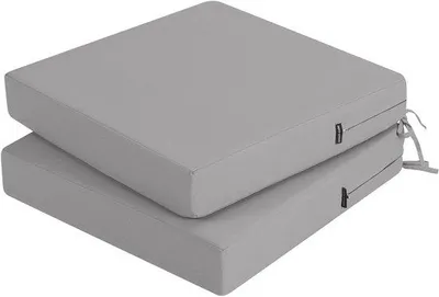 Immagine prodotto di Cuscini impermeabili - Set da 2 - Grigio chiaro - 40 x 40 cm