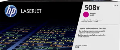 Produktbild von HP 508X Magenta LaserJet Tonerpatrone