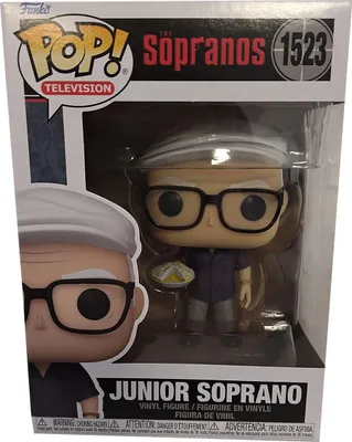 Zdjęcie produktu dla Funko Pop! Television The Sopranos – Junior Soprano – figurka winylowa, figurka kolekcjonerska, postać filmowa, nr 1523
