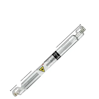 Image de Tube laser CO2, verre borosilicaté, système de refroidissement par eau, 50W 800mm