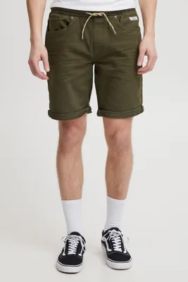 Produktbild von Blend 20715427 Herren Jeans Shorts Kurze Jogg Denim Shorts mit Stretch 5-Pocket Blizzard Regular Fit