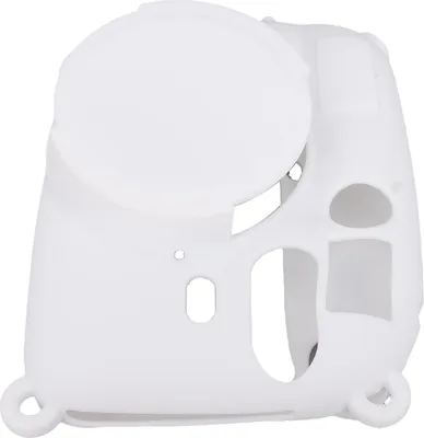 Immagine prodotto di Copertura protettiva per fotocamera, adatta per Fujifilm Mini12, antiscivolo, antigraffio, sottile, morbida copertura in silicone, bianca