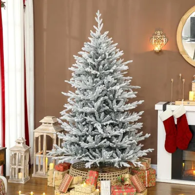 Immagine prodotto di Albero di Natale artificiale - Albero di Natale decorativo - Abete artificiale - Decorazioni natalizie per interni