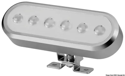 Immagine prodotto di Lampada a LED regolabile da terra - Osculati 13.270.61