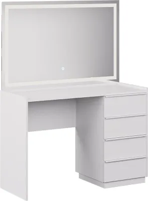 Zdjęcie produktu dla Stół toaletowy Vicco Viktoria Biały 110 cm z lustrem LED, Model 59331