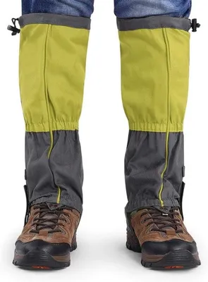 Wasserdichte und winddichte Gamaschen für Outdoor-Aktivitäten, ideal für Wandern und Wintersport