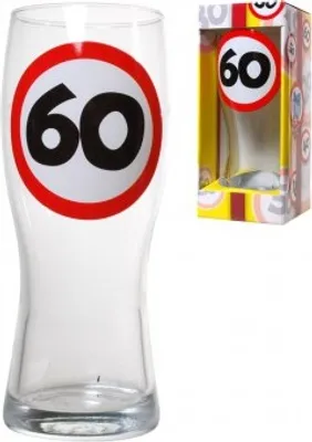 Produktbild von Bierglas 60 zum 60.Geburtstag
