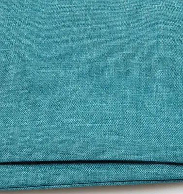 Produktbild von Tischläufer 40x140 cm petrol Leinenoptik beschichtet Lotuseffekt Tischband Mitteldecke