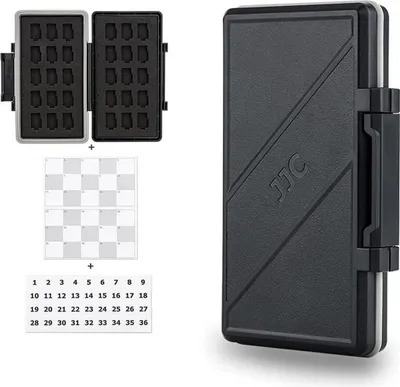 Produktbild von JJC Wasserdichter 30-Slot Micro SD Kartenhalter & Aufbewahrung