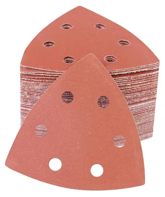 Produktbild von Deltaschleifer Schleifpapier 100 Stück 320 Körnung Klett 93x9