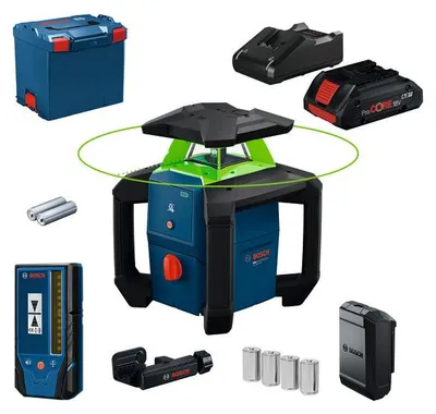 Produktbild von Rotationslaser GRL18V-3-31G, 1 x Akku ProCORE18V 4.0Ah in L-BOXX