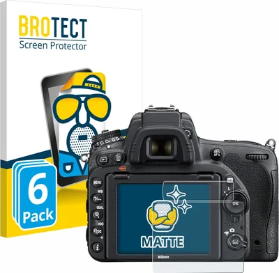 Produktbild von 6x BROTECT Schutzfolie für Nikon D750 Displayschutz Displayschutzfolie Folie Matt Entspiegelungsfolie