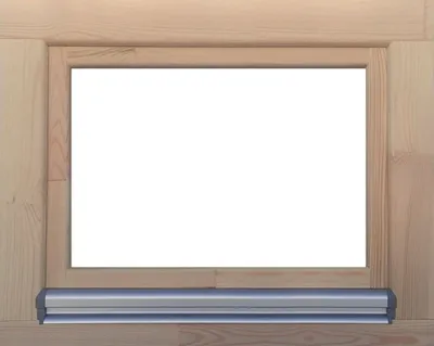 Produktbild von Gartenhausfenster Kiefer grundiert 800x600 mm DIN Rechts