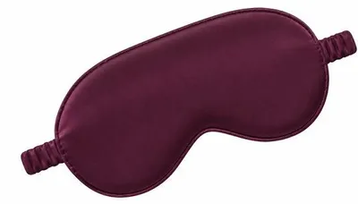 Productafbeelding van Go Go Gadget - Slaapmasker - Oogmasker - Verduisterend - Zacht - Satijn - Glanzend - 1 stuk - Bordeaux
