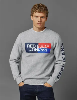 Produktbild von Red Bull Racing Colour Block Graphic Crew Sweatshirt Grau S Mann Grau S