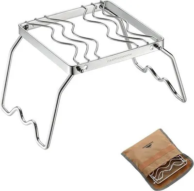 Produktbild von Famanu Tragbare Grill aus Edelstahl - Für Camping und BBQ