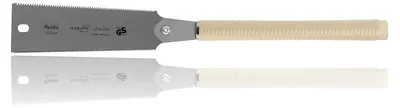 Image de Augusta Ryoba traditionnelle, 240 mm, scie japonaise classique avec lame flexible à double denture