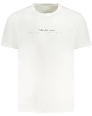 Produktbild von Herren T-Shirt Weiß Kurzarm Rundhals - Nachhaltige Baumwolle 95%