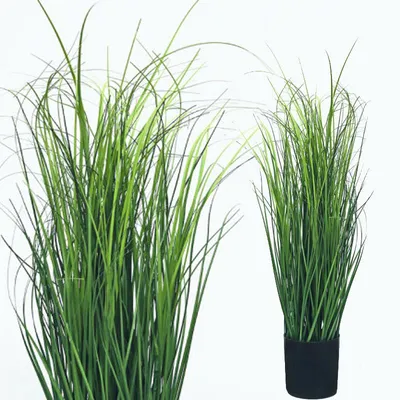 Produktbild von Wiesenschilfgras 85 cm künstlich wie echt Ziergras Kunstgras Dekogras Kunstpflanze