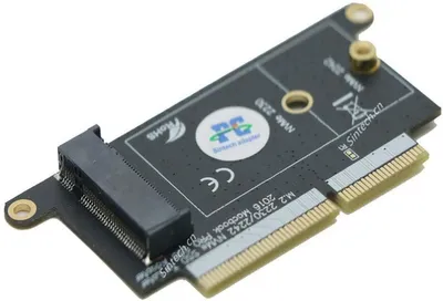Produktbild von Sintech M.2 NVMe SSD Adapterkarte für Upgrade 2016 2017 13 Zoll MacBook Pro A1708 Non-Touch Bar Modelle (Ende 2016 Mitte 2017)