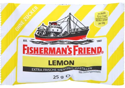 Produktbild von FISHERMANS FRIEND LEMON O Z, 25 g PAS